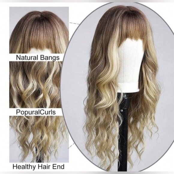 Dirty Blonde long Wig - Picture 9 of 9